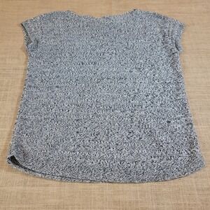 Talbots‎ Petite Blouse Top 100% Linen Knit Cap Sleeve Women's Size Medium Petite